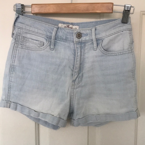 Hollister Pants - Hollister Light Blue Shorts